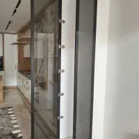 درب شیشه ای فریم لس.دکوفیکس.فرم لس|مصالح و تجهیزات ساختمان|اصفهان, جلالیه|دیوار