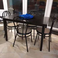 فروش نهارخوری 4 نفره 2500 وست میز جلو مبل مالزی|میز و صندلی غذاخوری|کیش, |دیوار