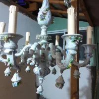 لوستر|لوستر و چراغ آویز|لاهیجان, آهندان|دیوار