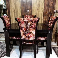 میز و صندلی ناهارخوری بسیار تمیز با دو صندلی|میز و صندلی غذاخوری|رفسنجان, |دیوار