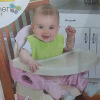 صندلی غذای کودک سامر رنگ آبی