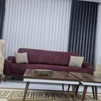 مبل ۸ نفره تخت خواب شو|مبلمان خانگی و میز عسلی|مبارکه, |دیوار