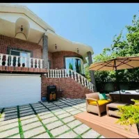 باغچه ویلا نیم پیلوت*جنگلی 350متر* مبله سنددار