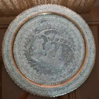 سینی مسی قلم کاری اصفهان
