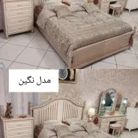 سرویس خواب مناسب میخوای بیا اینجا مدل لاریسا|تخت و سرویس خواب|گلپایگان, |دیوار