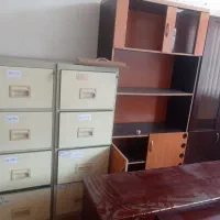 فایل آهنی وچوبی ۴کشوقفلدار