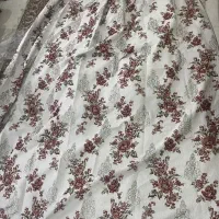 پرده گل دار|پرده، رانر، رومیزی|کرج, شهرک فهمیده|دیوار