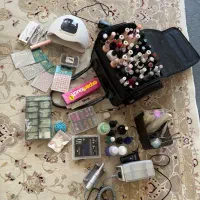 وسایل ناخن کاری کامل و نو