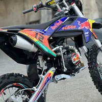 موتور مینی کراس ۱۲۵ سی سی طرح ktm