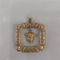 پلاک و گوشواره طلا ورساج