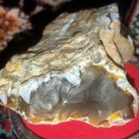 سنگ خام عقیق کبود وعقیق حلوایی