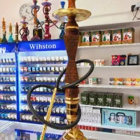 قلیان تنه ۵۰ سانتی چوب گردو