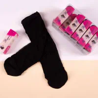 جوراب زنانه شیشه ای بانو|لباس|هرسین, |دیوار