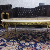 میز جلو مبلی برنجی سنگین قدیمی بادوتامیزعسلی برنجی|مبلمان خانگی و میز عسلی|پرند, فاز ۶|دیوار