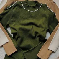 بلوز کبریتی سبز