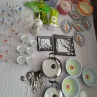 ظروف پذیرایی درحدنو|ظروف سرو و پذیرایی|آزادشهر, |دیوار