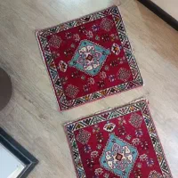 دوعدد قالیچه دستباف قدیمی|فرش|شیراز, آزادی|دیوار