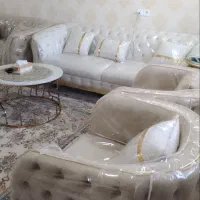 کاور مبل 8 نفره پلاستیکی طلقی کاملا سالم|مبلمان خانگی و میز عسلی|اهواز, سپیدار|دیوار