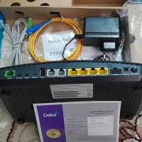 مودم فیبر نوری مدل ZYXEL|مودم و تجهیزات شبکه|سمنان, |دیوار