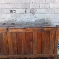 صندوق قدیمی قاجارفوق العاده تمیز سالم اتیقه