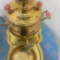 سماور زغالی جدید یک هفته خرید با وسایل کاملش