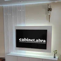 tv waal تی وی وال میز تلوزیون ترمووال ماربل شیت|میز تلویزیون|قدس, |دیوار