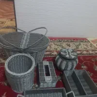 سرویس سبد دست بافت زیبا