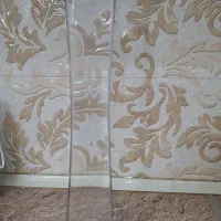 گلدان شیشه ای بامبو سالم وتمیز