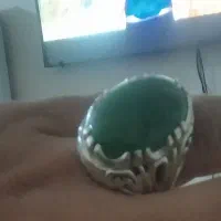 انگشتر نقره گرم بالا ۹۲۵ یشم