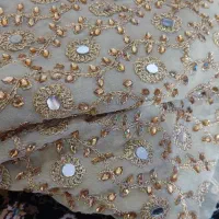 پارچه سنگ کاری و اینه کاری حریر