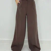 شلوار زنانه کرپ مازراتی لخت