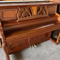 پیانو آکوستیک کنسول و ایستاده|پیانو، کیبورد، آکاردئون|کرج, عظیمیه|دیوار