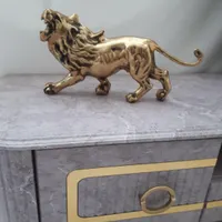 دکوری برنجی شیر