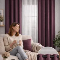 پرده پانچی آماده حریر و هازان|پرده، رانر، رومیزی|تهران, گلستان (شهرک راه آهن)|دیوار