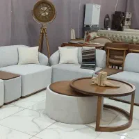 مبل راحتی تدی ست ۹ نفره + جلومبلی و عسلی