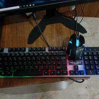 کامپیتور کامل به همراه کیبورد و موس گیمینگ|رایانه رومیزی|بابل, |دیوار