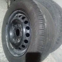 زاپاس لاستیک پراید اماده بستن