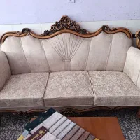 مبل سلطنتی چوب گردو با ده سال ضمانت|مبلمان خانگی و میز عسلی|یاسوج, |دیوار