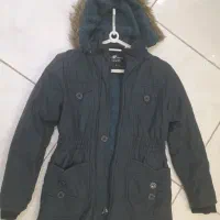 کاپشن کتان یشمی نو واستفاده نشده سایزلارج