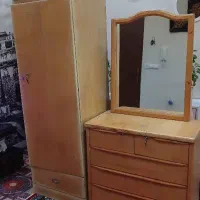 درآور و‌کمد چوبی کاملا سالم
