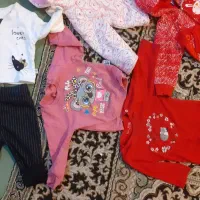 تعدادی لباس نوزادی تا۵ماه.کاپشن بیلر دامن|لباس|اندیشه, اندیشه فاز ۳|دیوار