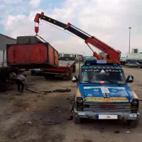 جرثقیل نیسان فروشی سه منظوره بالابرخودروبر دکل دار