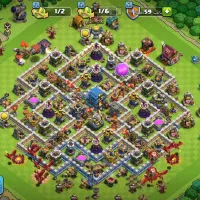 اکانت کلش طاق با فری فایر