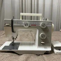 چرخ خیاطی و گلدوزی ژانومه در حد نو مناسب جهیزیه