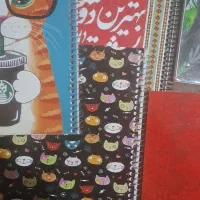 دفتر فنری ۱۰۰برگ ۸۰ برگ ۴۰ برگ قیمت مناسب|لوازم التحریر|بجنورد, |دیوار