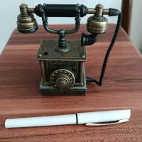 فندک طرح تلفن قدیمی|کلکسیون اشیاء عتیقه|مبارکه, |دیوار