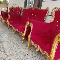 یک دست مبل هفت نفره راحتی مناسب باغ و ویلا