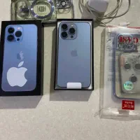 فروش فوری ایفون ۱۳پرو ۲۵۶ LLA آکبند باطری ۹۹ +شارژ