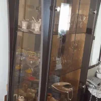 بوفه سالم وتمیز پشت آینه در حد نو|بوفه، ویترین، کنسول|رشت, دباغیان|دیوار