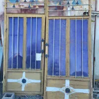 درب اهنی دو لنگه ۲۳۰×۲۸۰